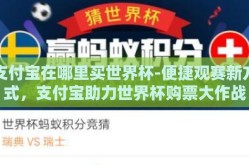 支付宝在哪里买世界杯-便捷观赛新方式，支付宝助力世界杯购票大作战