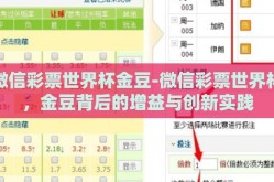 微信彩票世界杯金豆-微信彩票世界杯，金豆背后的增益与创新实践
