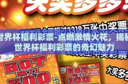 世界杯福利彩票-点燃激情火花，揭秘世界杯福利彩票的奇幻魅力
