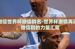 微信世界杯微信群名-世界杯激情再现，微信群的力量汇聚