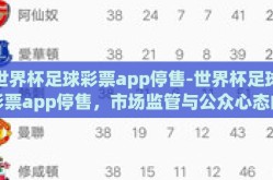 世界杯足球彩票app停售-世界杯足球彩票app停售，市场监管与公众心态的双重考量