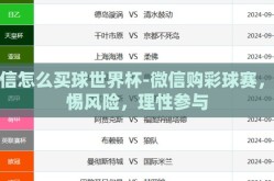 微信怎么买球世界杯-微信购彩球赛，警惕风险，理性参与