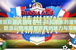 新浪彩票竞猜世界杯-预见未来的激情，新浪彩票竞猜世界杯的魅力与策略