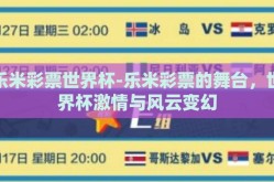 乐米彩票世界杯-乐米彩票的舞台，世界杯激情与风云变幻
