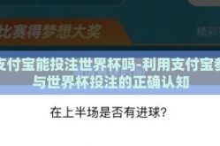 支付宝能投注世界杯吗-利用支付宝参与世界杯投注的正确认知