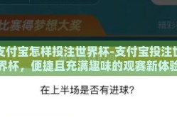 支付宝怎样投注世界杯-支付宝投注世界杯，便捷且充满趣味的观赛新体验