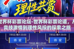 世界杯彩票论坛-世界杯彩票论道，从竞技激情到理性风投的探索之旅