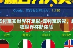 支付宝买世界杯足彩-支付宝购彩，解锁世界杯新体验