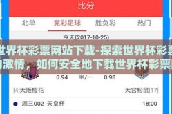 世界杯彩票网站下载-探索世界杯彩票的激情，如何安全地下载世界杯彩票网站