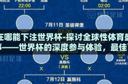 在哪能下注世界杯-探讨全球性体育盛事——世界杯的深度参与体验，最佳下注平台的发现之旅
