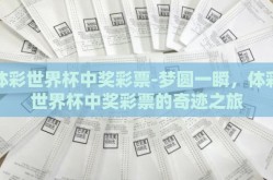 体彩世界杯中奖彩票-梦圆一瞬，体彩世界杯中奖彩票的奇迹之旅