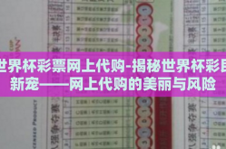 世界杯彩票网上代购-揭秘世界杯彩民新宠——网上代购的美丽与风险