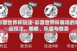 彩票世界杯玩法-彩票世界杯赛场的幸运投注，策略、乐趣与惊喜