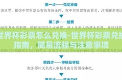 世界杯彩票怎么兑换-世界杯彩票兑换指南，简易流程与注意事项