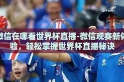 微信在哪看世界杯直播-微信观赛新体验，轻松掌握世界杯直播秘诀