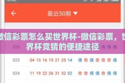 微信彩票怎么买世界杯-微信彩票，世界杯竞猜的便捷途径