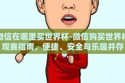 微信在哪里买世界杯-微信购买世界杯观赛指南，便捷、安全与乐趣并存