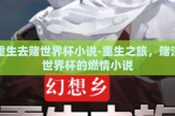 重生去赌世界杯小说-重生之旅，赌注世界杯的燃情小说