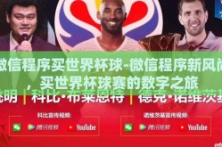 微信程序买世界杯球-微信程序新风尚，买世界杯球赛的数字之旅