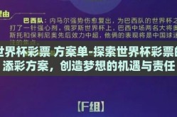 世界杯彩票 方案单-探索世界杯彩票的添彩方案，创造梦想的机遇与责任