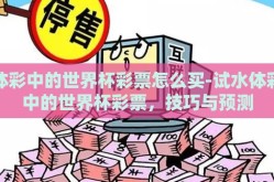 体彩中的世界杯彩票怎么买-试水体彩中的世界杯彩票，技巧与预测