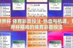 世界杯 体育彩票投注-热血与机遇，世界杯期间的体育彩票投注