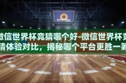 微信世界杯竞猜哪个好-微信世界杯竞猜体验对比，揭秘哪个平台更胜一筹