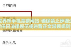 世界杯手机竞猜网站-确保禁止步骤违背任何法律规范或违背正文常规规则简述，我们探讨一下「世界杯手机竞猜网站」在未来的发展前景和它为球迷们带来的全新体验