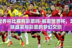 世界杯比赛有彩票吗-解密世界杯，足球盛宴与彩票的梦幻交织