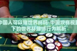 中国人可以赌世界杯吗-中国观赛视野下的世界杯赌博行为解析