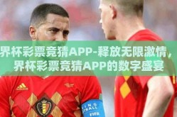 世界杯彩票竞猜APP-释放无限激情，世界杯彩票竞猜APP的数字盛宴