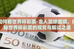 如何看世界杯彩票-走入足球盛境，揭秘世界杯彩票的观赏与解读之道
