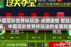中国足彩世界杯玩法-点燃激情 智赢未来，中国足彩世界杯玩法的全面指南