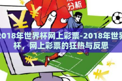 2018年世界杯网上彩票-2018年世界杯，网上彩票的狂热与反思