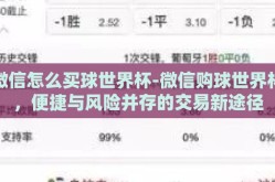 微信怎么买球世界杯-微信购球世界杯，便捷与风险并存的交易新途径