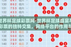 世界杯足球彩票网-世界杯足球盛宴与彩票的独特交集，网络平台的作用与影响
