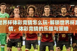 世界杯体彩竞猜怎么玩-解锁世界杯激情，体彩竞猜的乐趣与策略