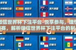 微信世界杯下注平台-悦享参与，理性观赛，解析微信世界杯下注平台的利与弊