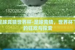 足球竞猜世界杯-足球竞猜，世界杯下的狂欢与探索