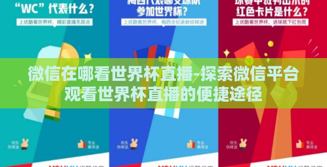 微信在哪看世界杯直播-探索微信平台观看世界杯直播的便捷途径