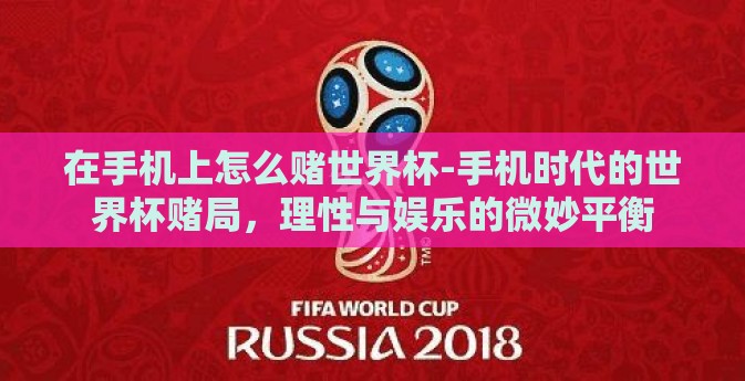 在手机上怎么赌世界杯-手机时代的世界杯赌局，理性与娱乐的微妙平衡
