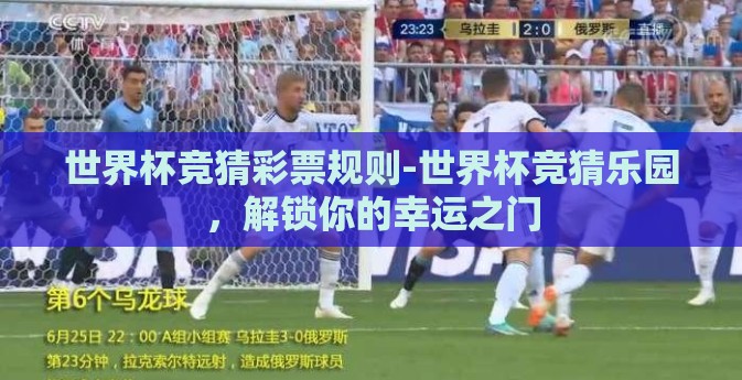 世界杯竞猜彩票规则-世界杯竞猜乐园，解锁你的幸运之门
