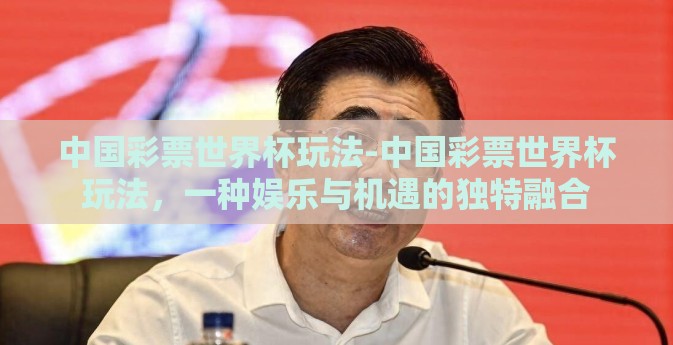 中国彩票世界杯玩法-中国彩票世界杯玩法，一种娱乐与机遇的独特融合