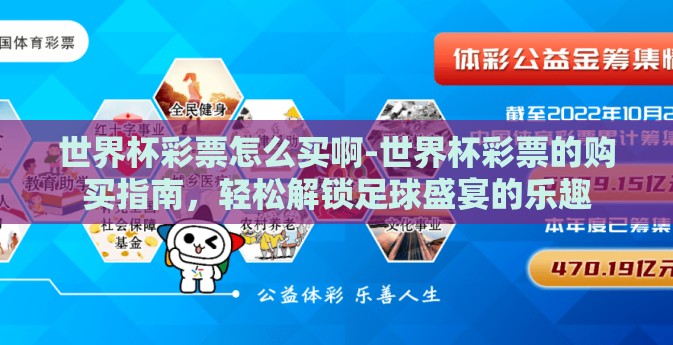 世界杯彩票怎么买啊-世界杯彩票的购买指南，轻松解锁足球盛宴的乐趣