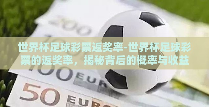 世界杯足球彩票返奖率-世界杯足球彩票的返奖率，揭秘背后的概率与收益