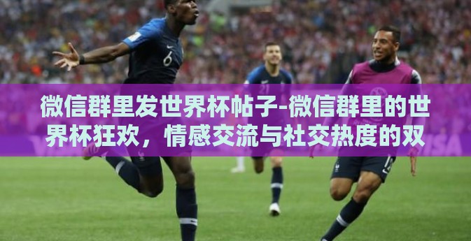 微信群里发世界杯帖子-微信群里的世界杯狂欢，情感交流与社交热度的双重盛宴