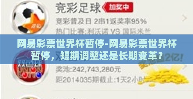 网易彩票世界杯暂停-网易彩票世界杯暂停，短期调整还是长期变革？