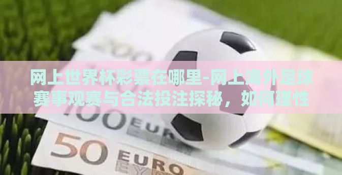 网上世界杯彩票在哪里-网上海外足球赛事观赛与合法投注探秘，如何理性参与世界杯彩票娱乐