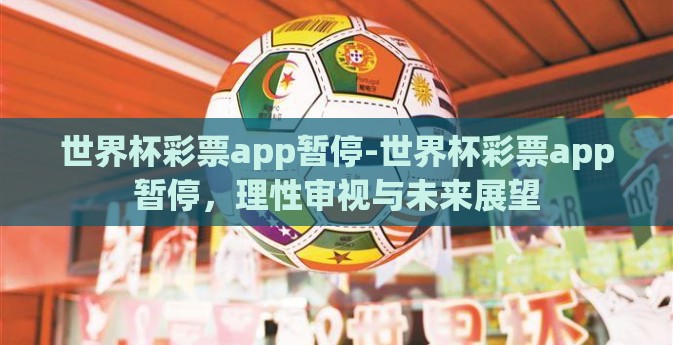 世界杯彩票app暂停-世界杯彩票app暂停,理性审视与未来展望 世界杯彩票app暂停-世界杯彩票app暂停,理性审视与未来展望