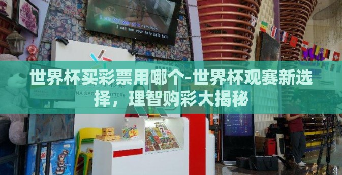 世界杯买彩票用哪个-世界杯观赛新选择，理智购彩大揭秘